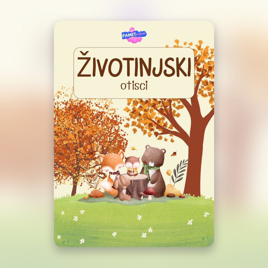Kartice sa životinjskim otiscima