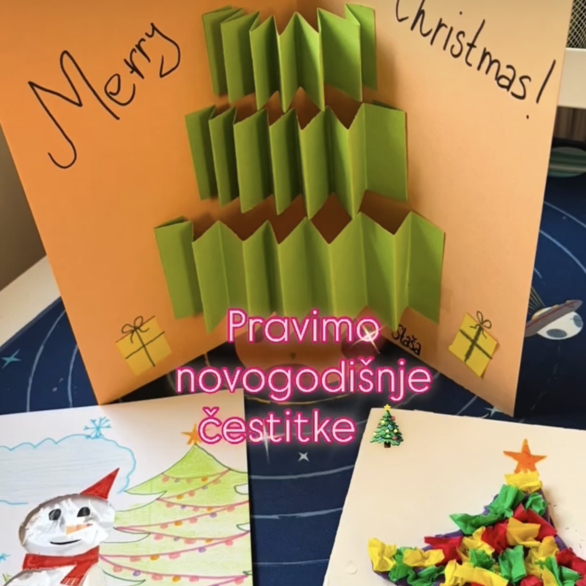 Novogodišnja radionica: praznične čestitke
